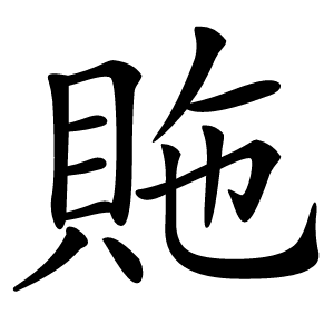 䝯字字形