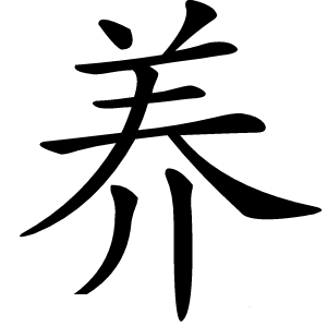 养字字形